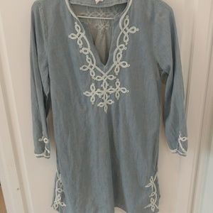 Lightweight denim dress